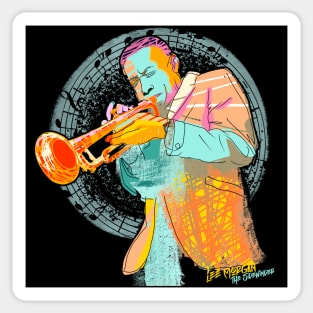 Lee Morgan Jazz Art Print Sticker